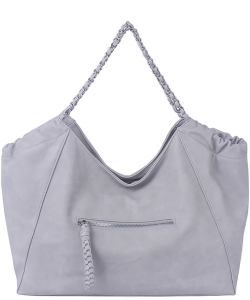 Fashion Large Hobo Shoulder Bag CSD013-Z GRAY